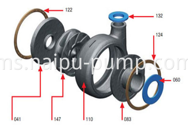 construction drawing of metal parts